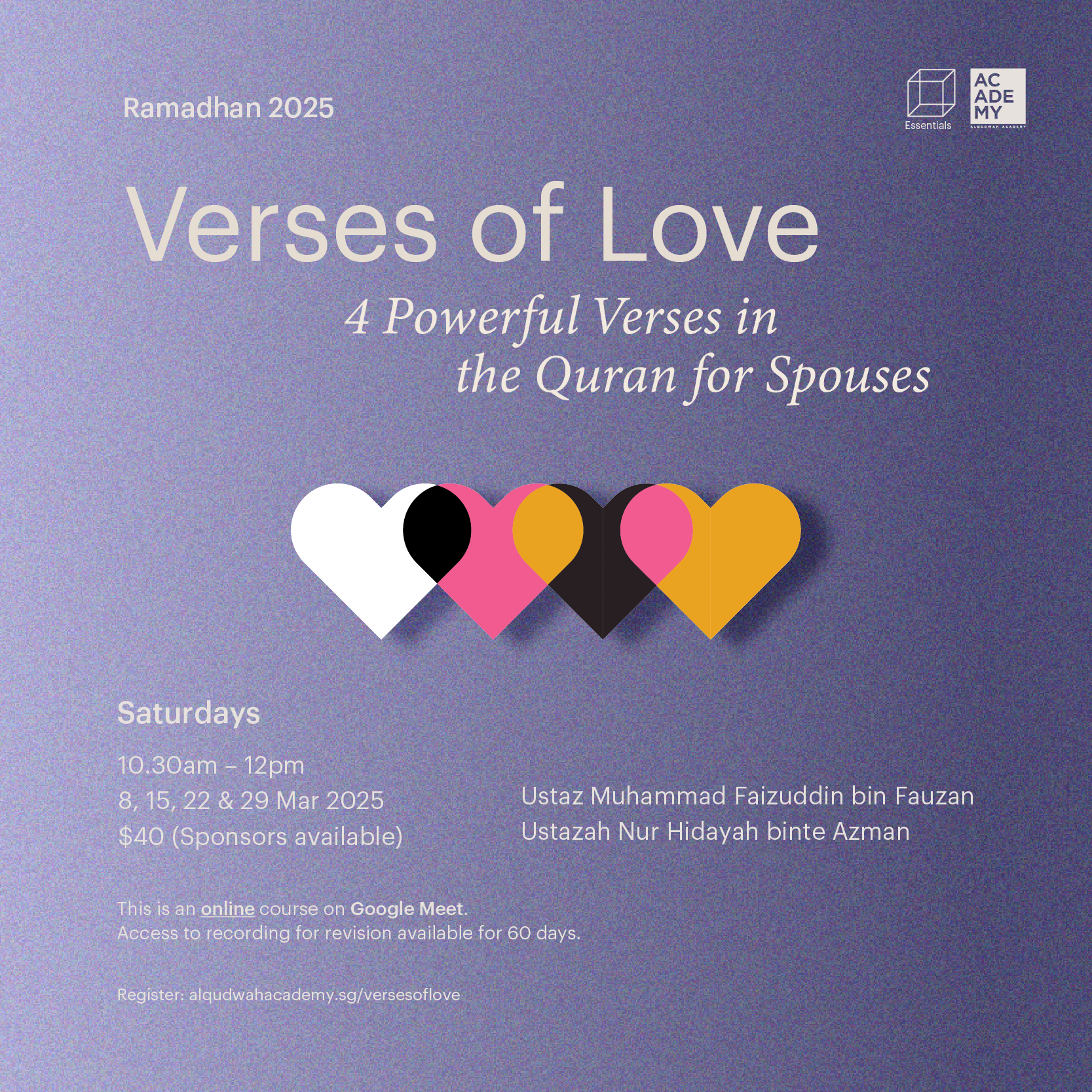 VERSES OF LOVE: 4 POWERFUL VERSES IN THE QURAN FOR SPOUSES<br />
